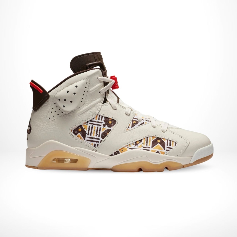 Side view of the Air Jordan 6