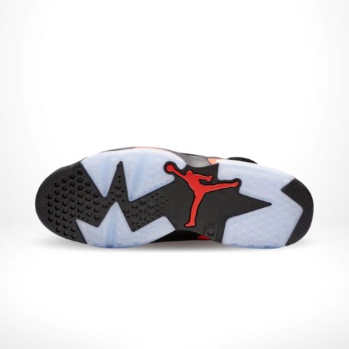 Bottom view of the Air Jordan 6