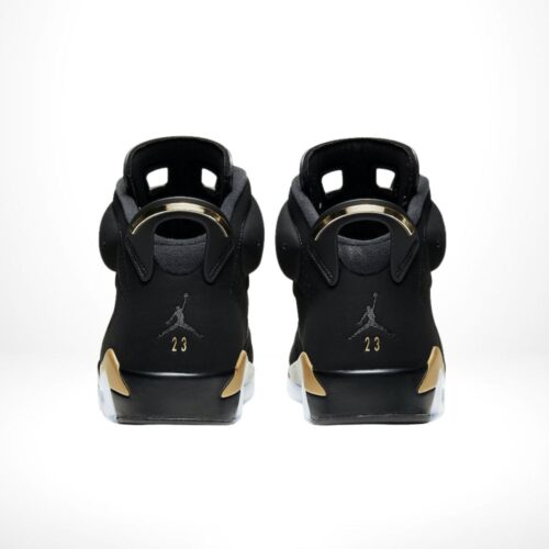 Rear view of the Air Jordan 6