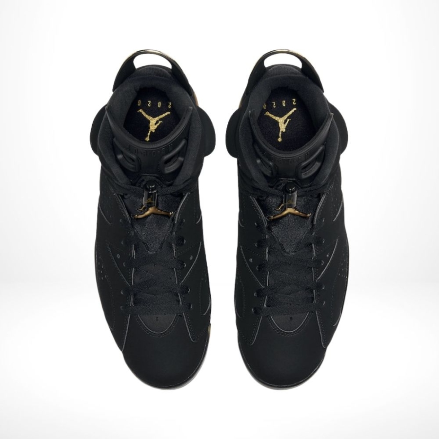 Top-down view of the Air Jordan 6