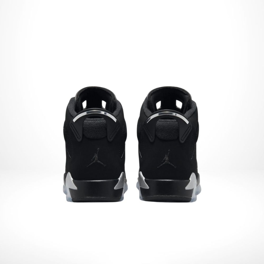 Rear view of the Air Jordan 6