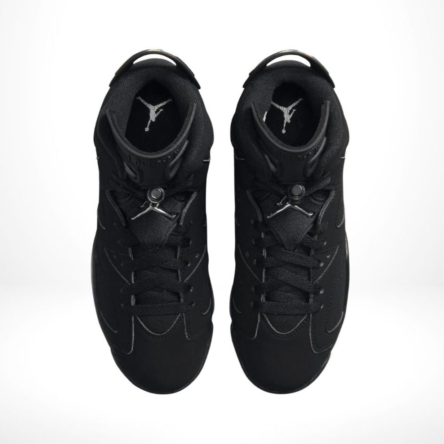 Top-down view of the Air Jordan 6