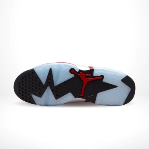 Bottom view of the Air Jordan 6