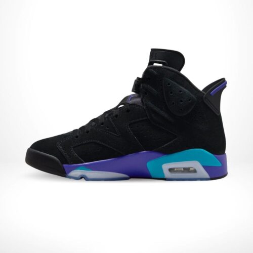 Medial side view of the Air Jordan 6