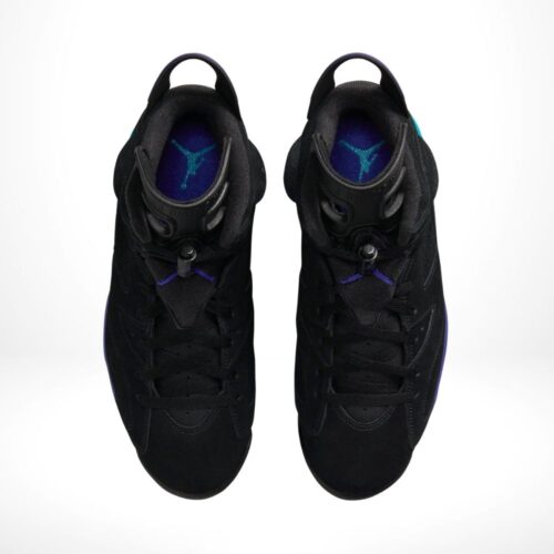 Top-down view of the Air Jordan 6