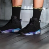 On-foot of the Air Jordan 6