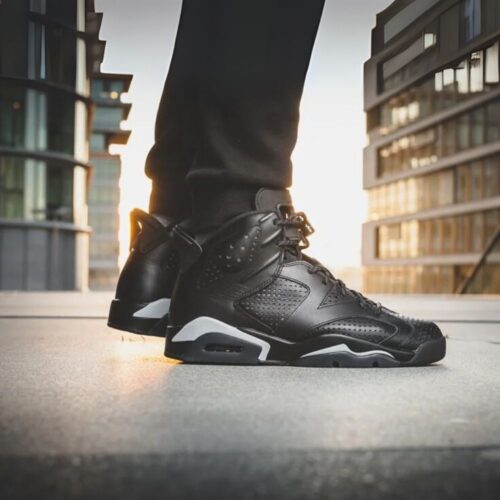 On-foot of the Air Jordan 6