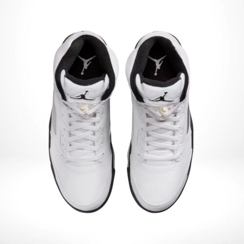 Top-down view of the Air Jordan 5