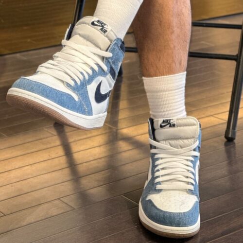 On-foot of the Air Jordan 1