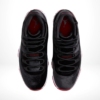 Top-down view of the Air Jordan 11
