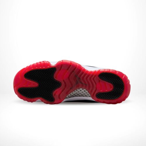 Bottom view of the Air Jordan 11