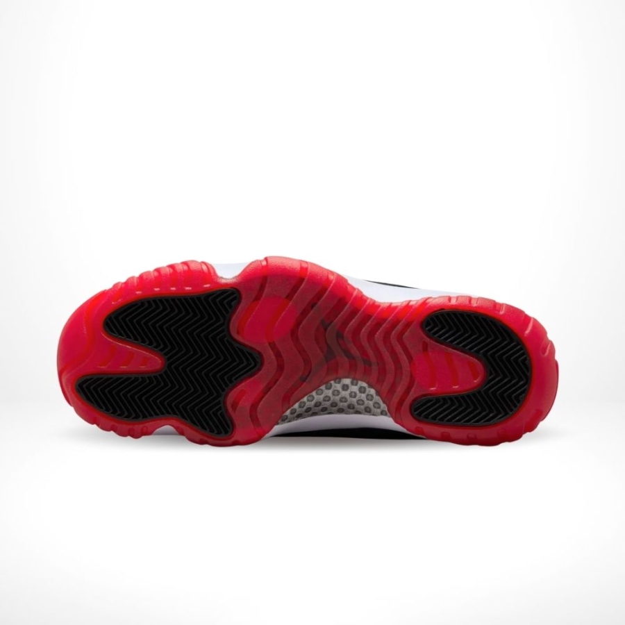 Bottom view of the Air Jordan 11