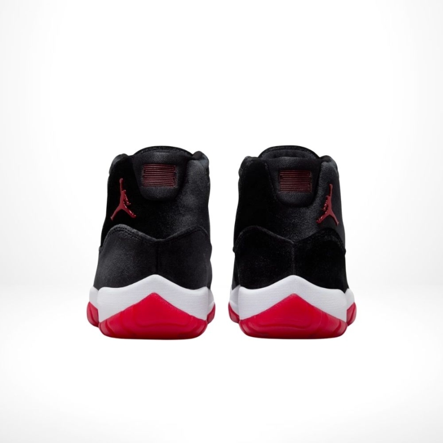 Rear view of the Air Jordan 11