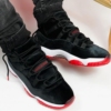 On-foot of the Air Jordan 11