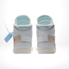Rear view of the Air Jordan 1