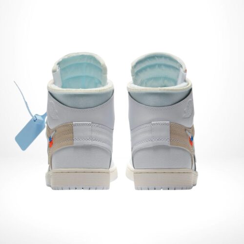 Rear view of the Air Jordan 1