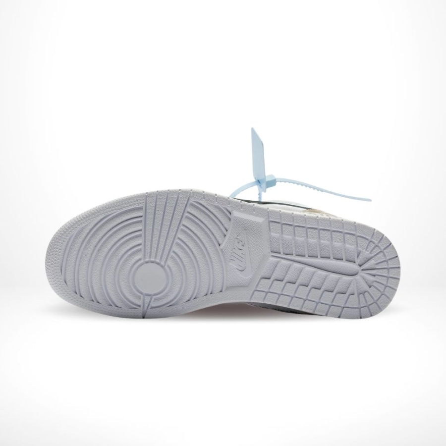 Bottom view of the Air Jordan 1