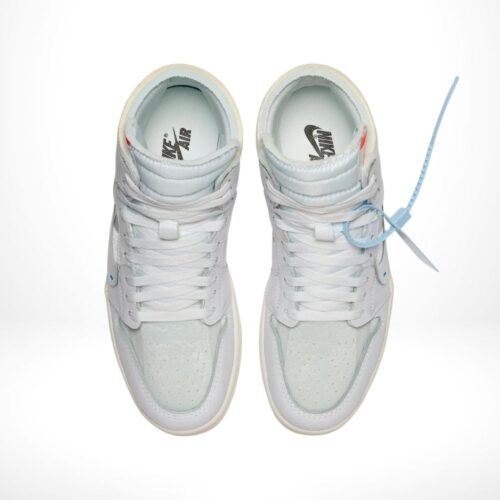 Top-down view of the Air Jordan 1