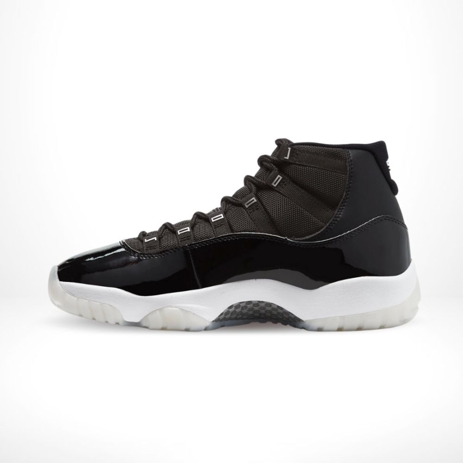 Medial side view of the Air Jordan 11