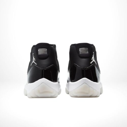 Rear view of the Air Jordan 11