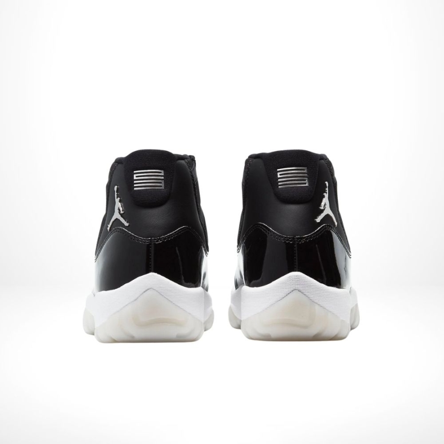 Rear view of the Air Jordan 11