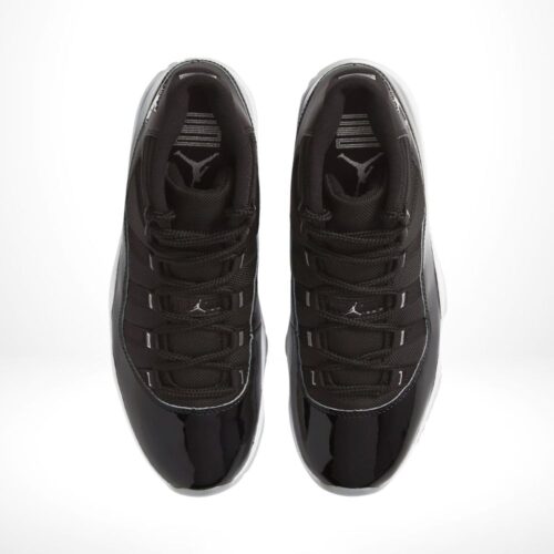 Top-down view of the Air Jordan 11