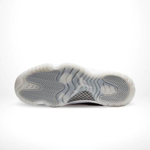 Bottom view of the Air Jordan 11