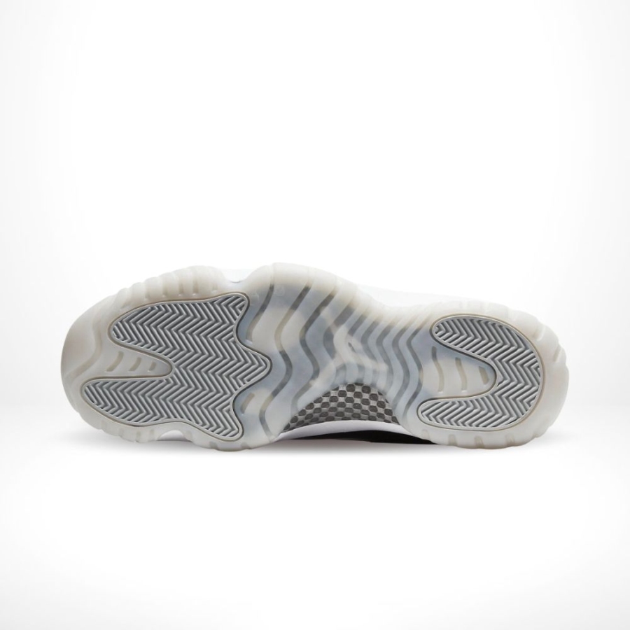 Bottom view of the Air Jordan 11