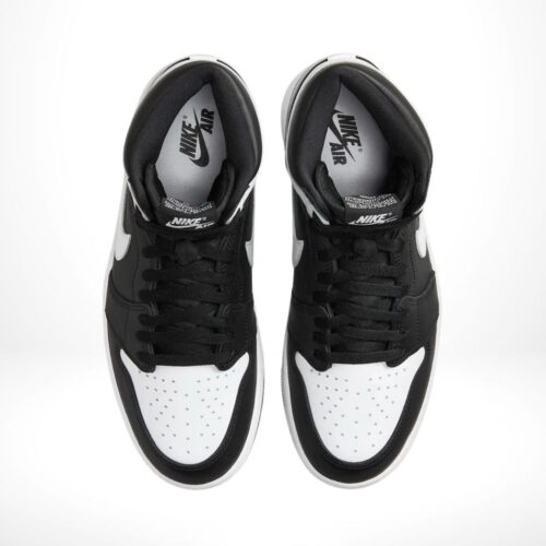Top-down view of the Air Jordan 1