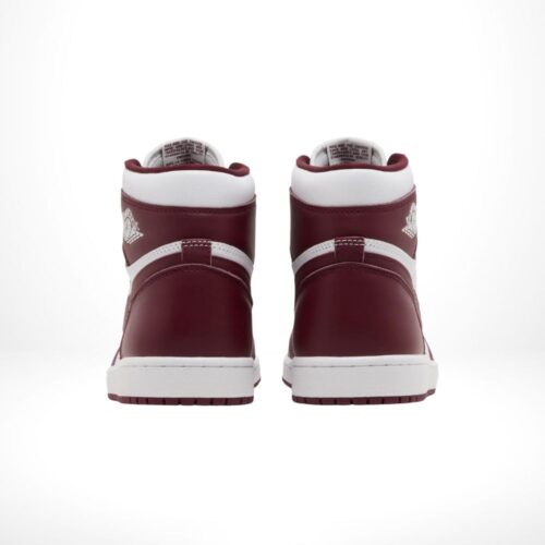 Rear view of the Air Jordan 1