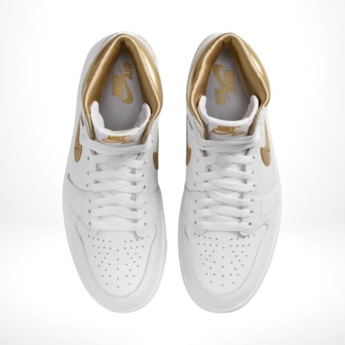 Top-down view of the Air Jordan 1