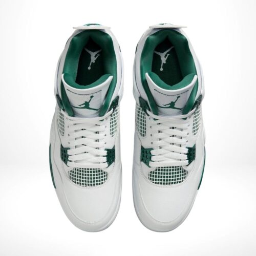 Top-down view of the Air Jordan 4