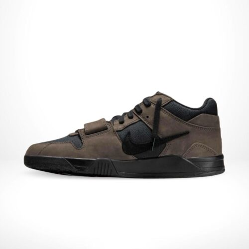 Medial side view of the Air Jordan