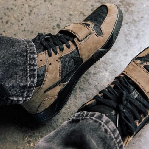 On-foot of the Air Jordan