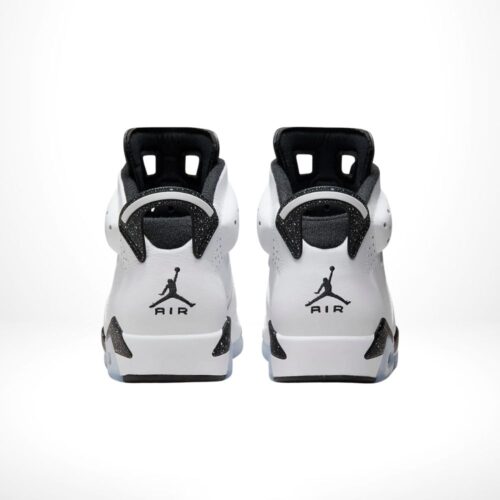 Rear view of the Air Jordan 6