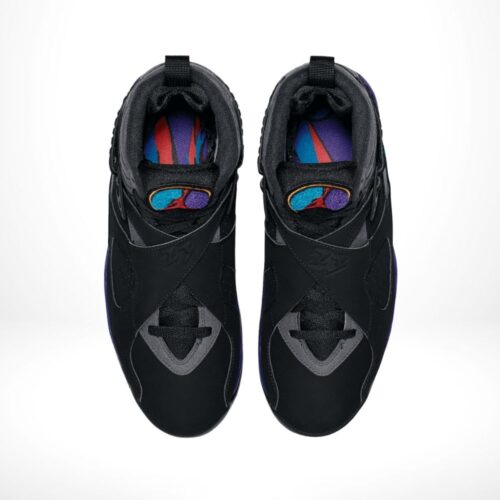 Top-down view of the Air Jordan 8