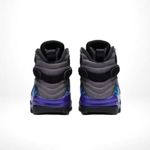 Rear view of the Air Jordan 8