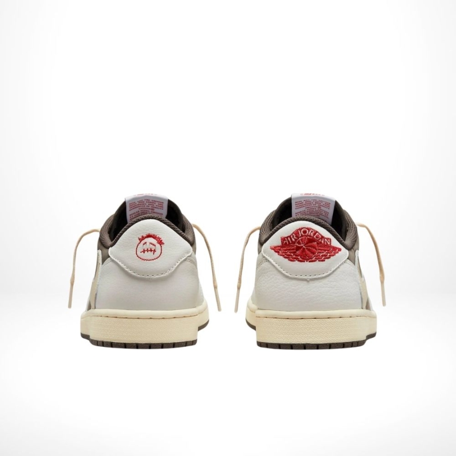 Rear view of the Air Jordan 1