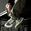 On-foot of the Air Jordan 1