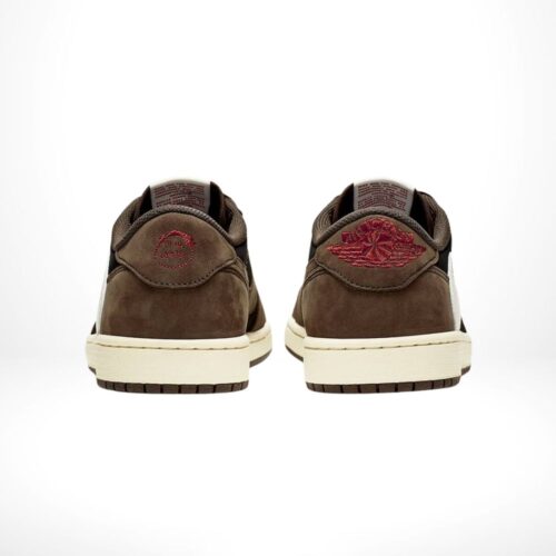 Rear view of the Air Jordan 1