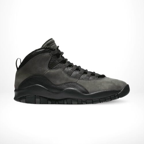 Side view of the Air Jordan 10