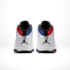Rear view of the Air Jordan 10
