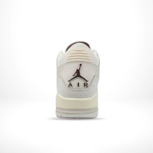 Rear view of the Air Jordan 3