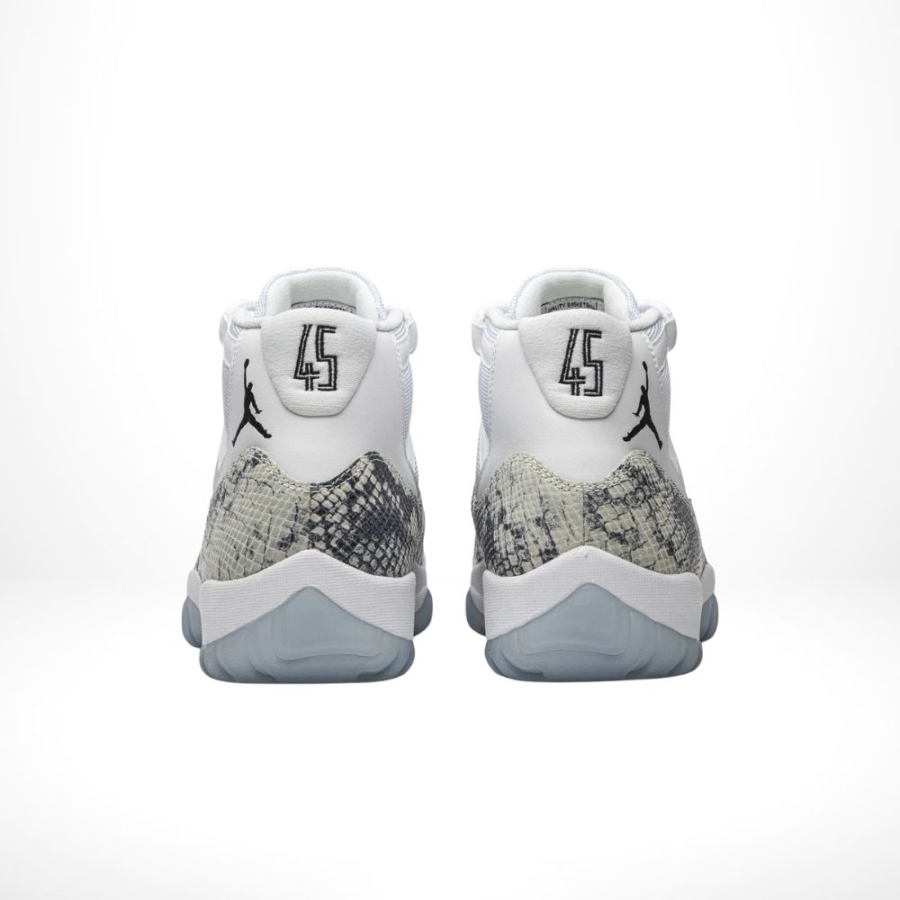 Rear view of the Air Jordan 10