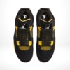 Top-down view of the Air Jordan 4