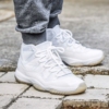 On-foot of the Air Jordan 11