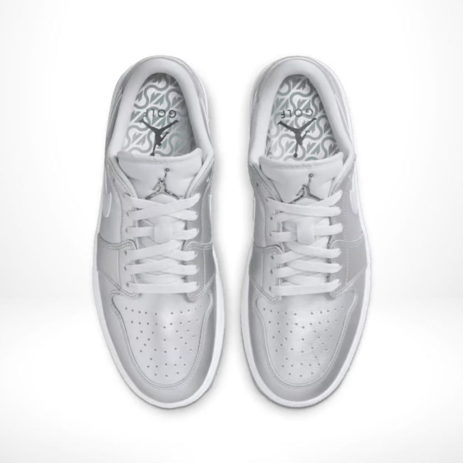 Top-down view of the Air Jordan 1