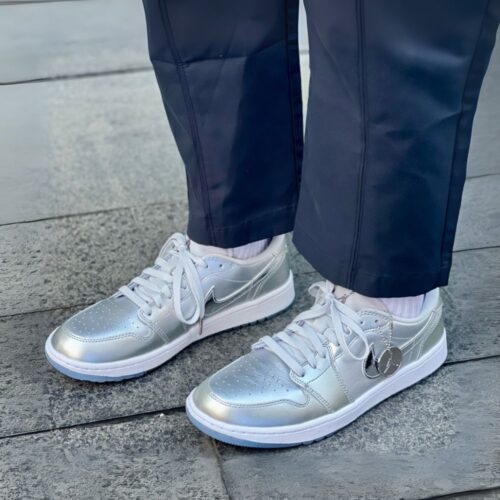 On-foot of the Air Jordan 1