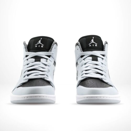 Top-down view of the Air Jordan 1