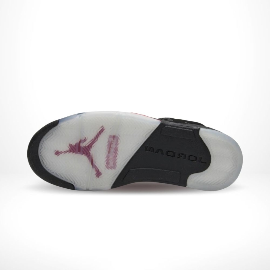 Bottom view of the Air Jordan 5